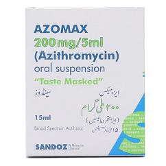 Azomax Suspension 200mg/5ml 15ml