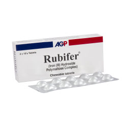 Rubifer Chewable Tablet 20s