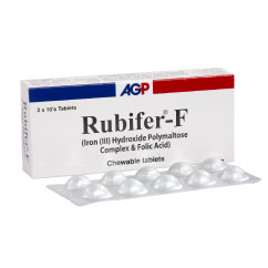 Rubifer F Chewable Tablet 20s