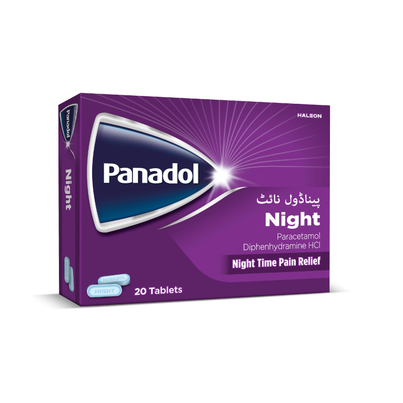 Panadol Night Tablets 500/25MG 2x10