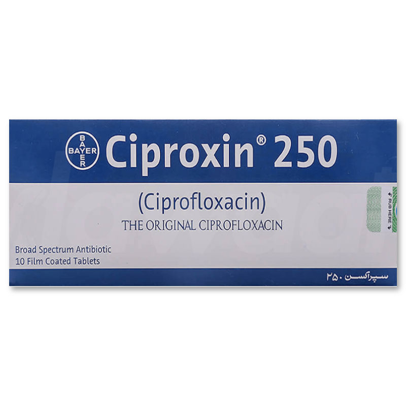 Ciproxin 250mg Tablets