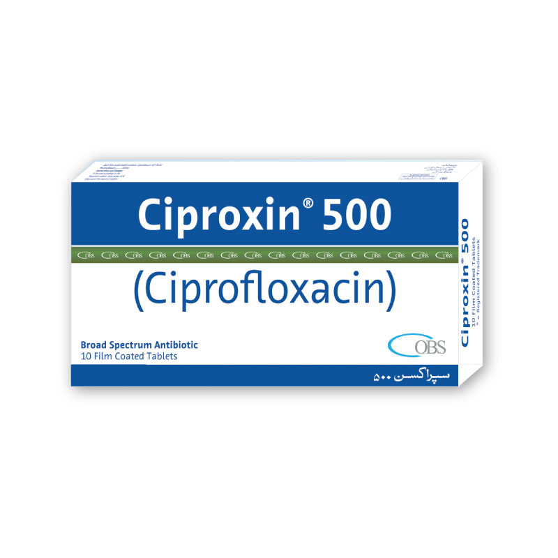 Ciproxin 500mg Tablets