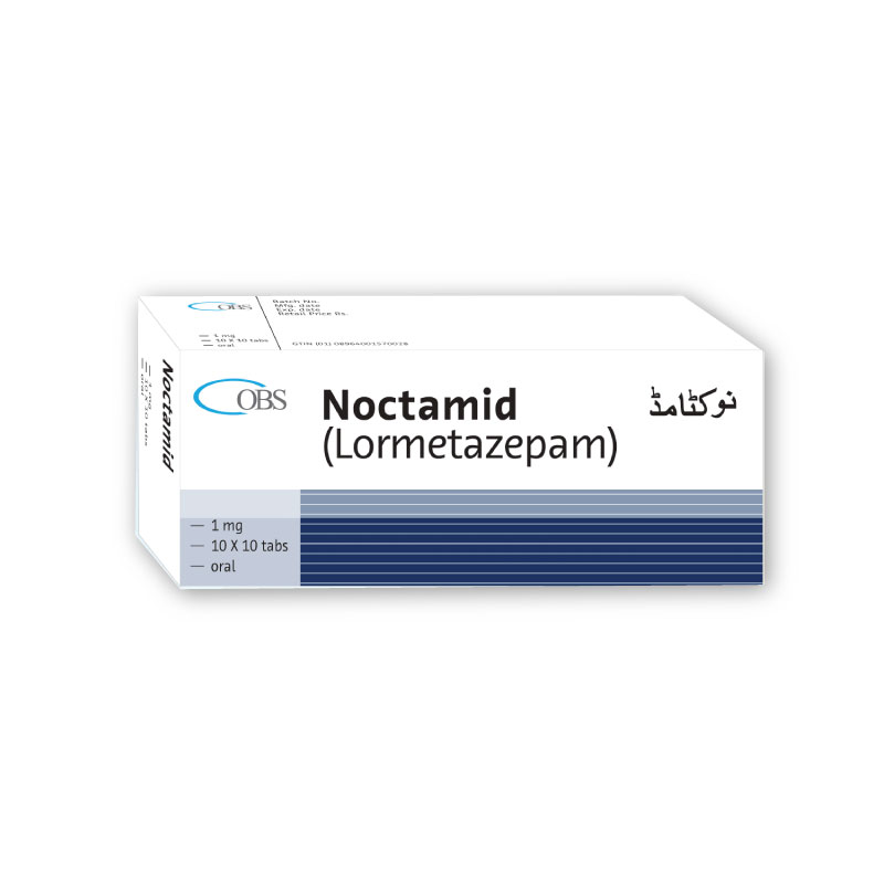 Noctamid Tablets 1mg 10X10s