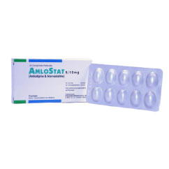 Amlostat 5/10MG Tablet