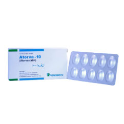 Atorva 10mg Tablet