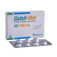 Galsit-Met 50/500mg Tablet 14s