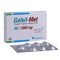 Galsit-Met 50/1000mg Tablet 14s