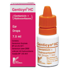 Genticyn Hc Ear Drops 7.5Ml