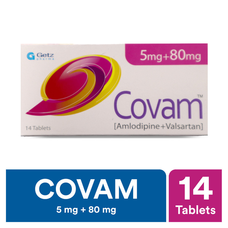 Covam Tablets 5mg/80mg 