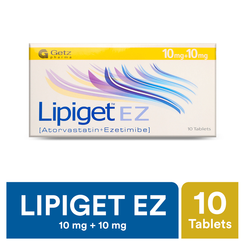 Lipiget EZ 10mg+10mg Tablets