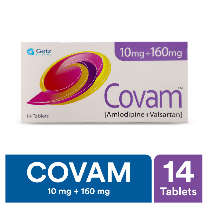 Covam Tablets 10mg/160mg 