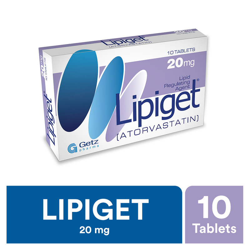 Lipget Tablets 20mg