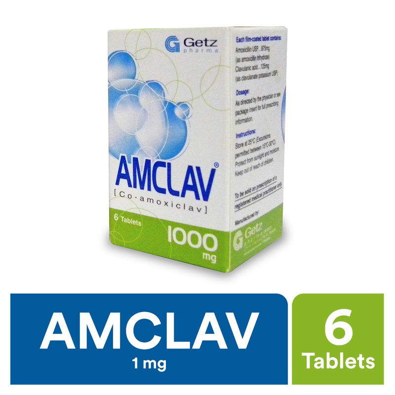 Amclav Tablet 1gm Tp 6S