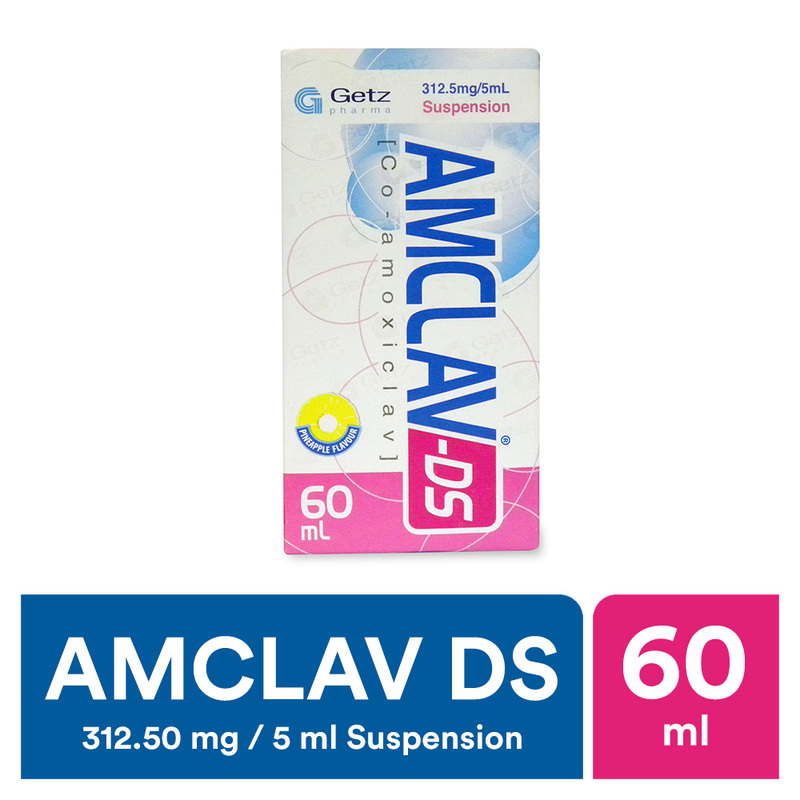 Amclav DS Suspension 312.50mg/5ml