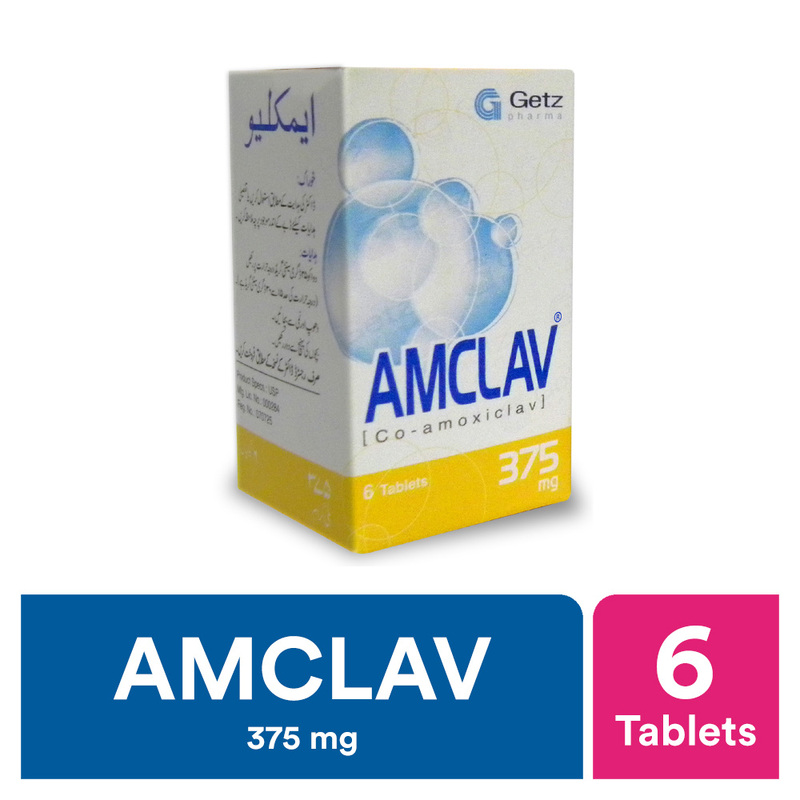 Amclav Tablet 375mg Tp 6S