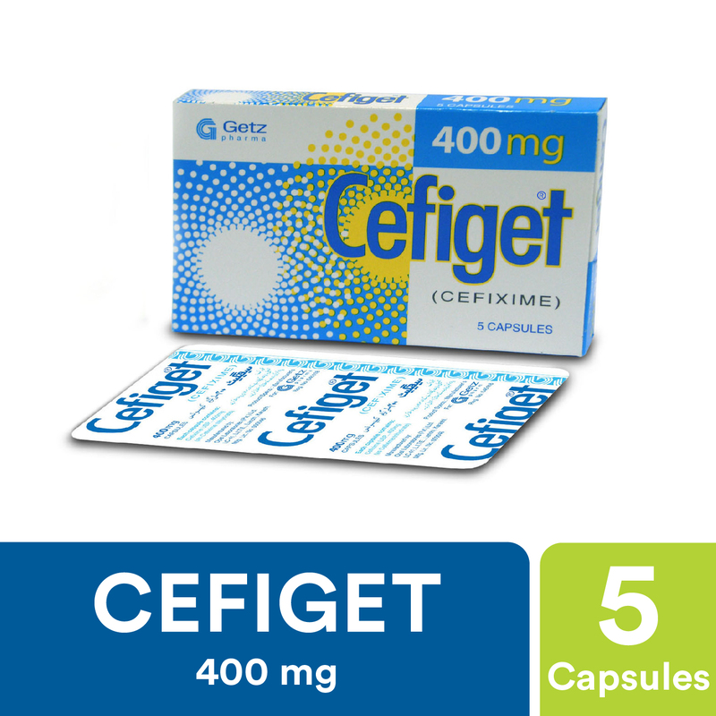 Cefiget Capsule 400mg 5S