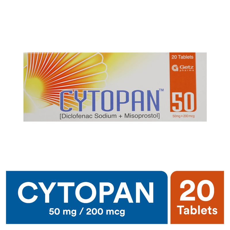 Cytopan 50mg Tablets