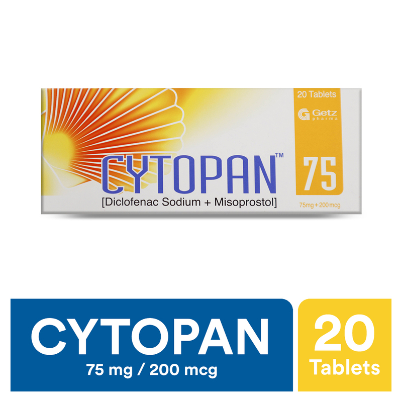 Cytopan 75mg Tablets