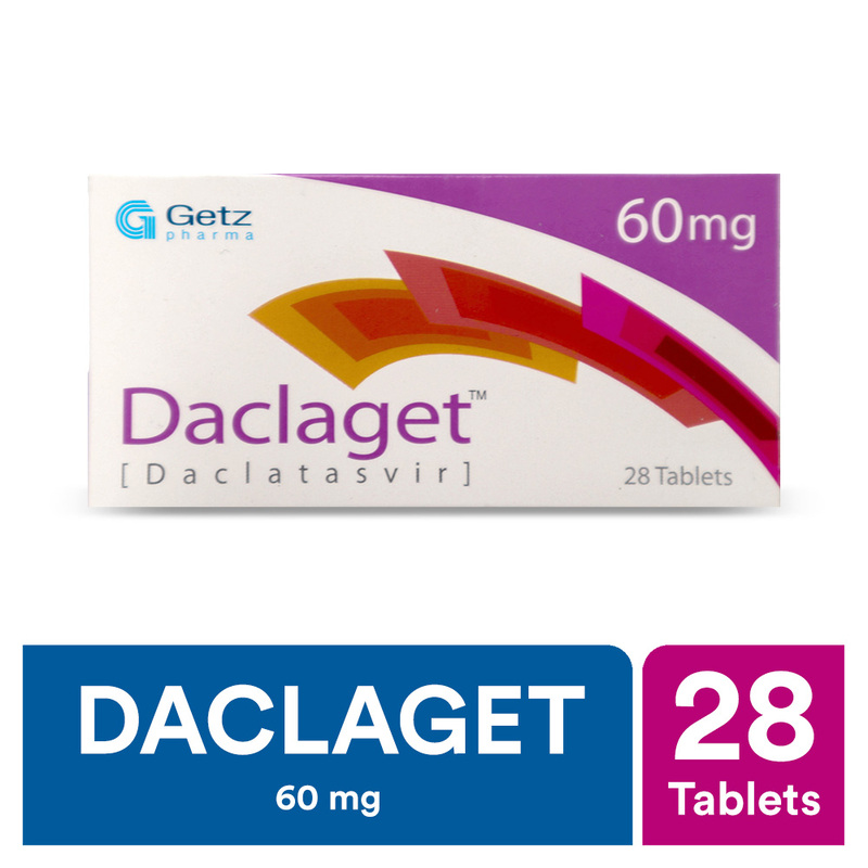 Daclaget 60mg Tablet