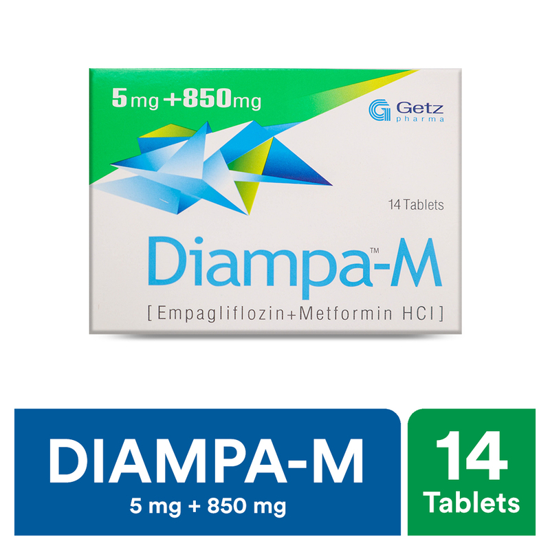 Diampa-M 5mg+850mg Tablet