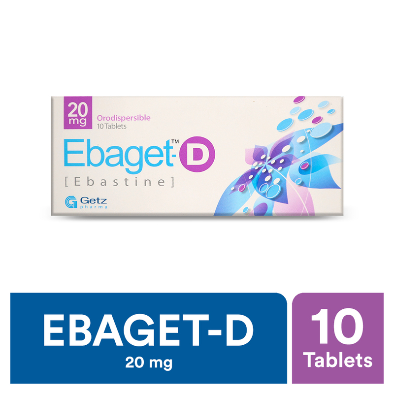 Ebaget-D 20mg Tablet