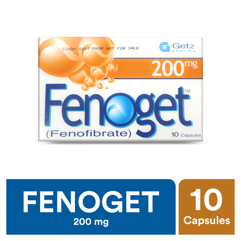 Fenoget 200mg Capsules 10S