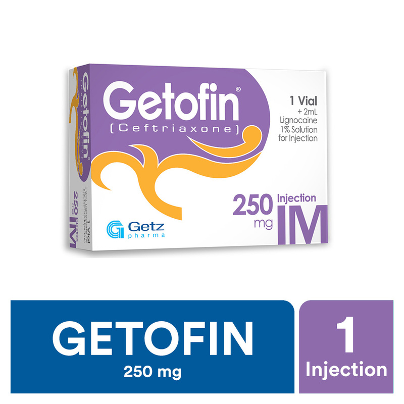 Getofin 250mg IM Injection