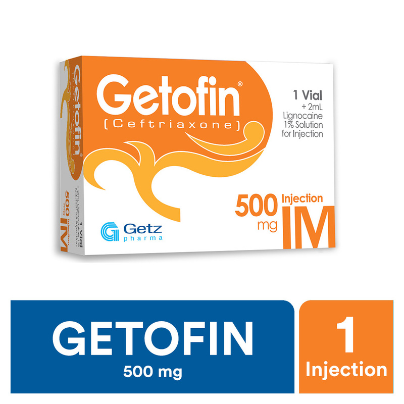 Getofin 500mg IM Injection