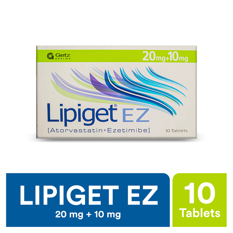 Lipiget EZ 20mg+10mg Tablets