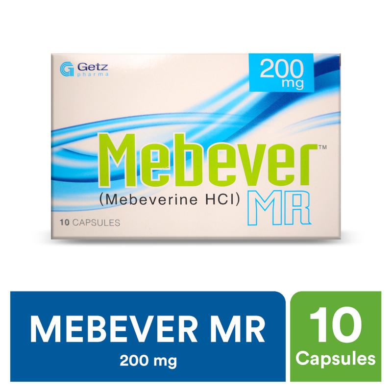 Mebever MR 200mg Capsules 10S