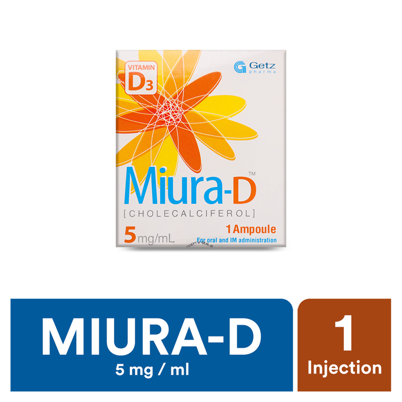 Miura-D Cholecalciferol 5mg/ml 1s