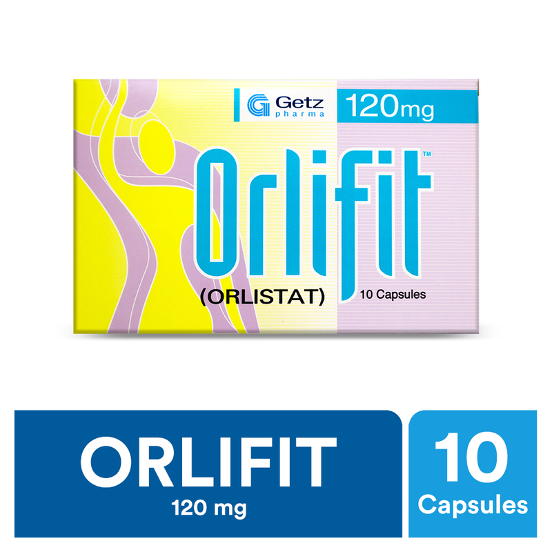 Orlifit 120mg Capsules 10s