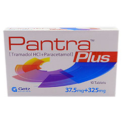 Pantra Plus Tramadol+Paractmol Tablets