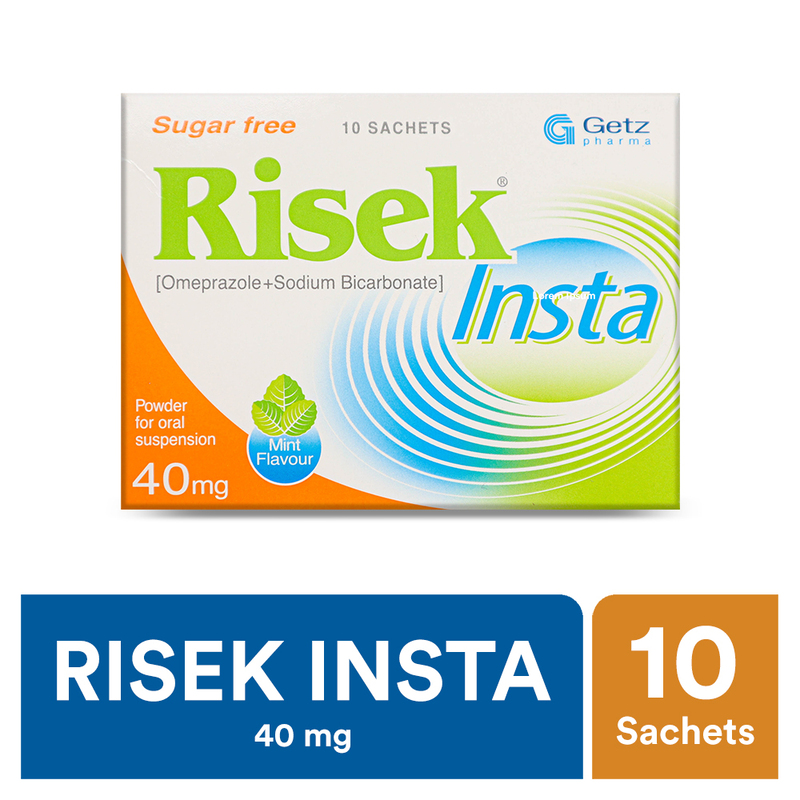 Risek Insta Sachet 40mg 10S