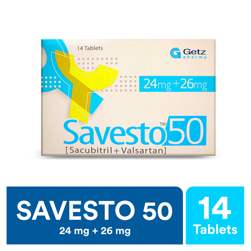 Savesto 50mg Tablet 24mg+26mg