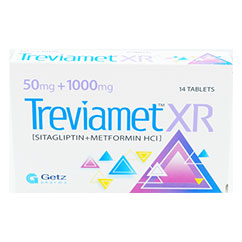 Treviamet XR50+1000mg Tablets