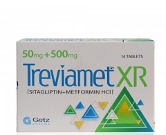 Treviamet XR50+500mg Tablets