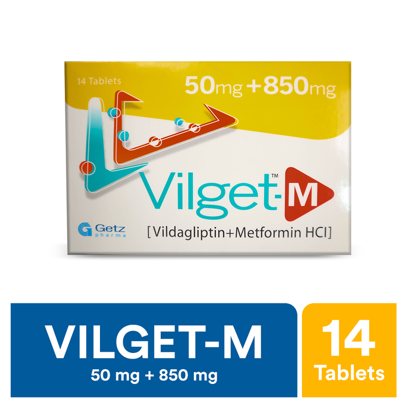 Vilget-M 50mg+850mg