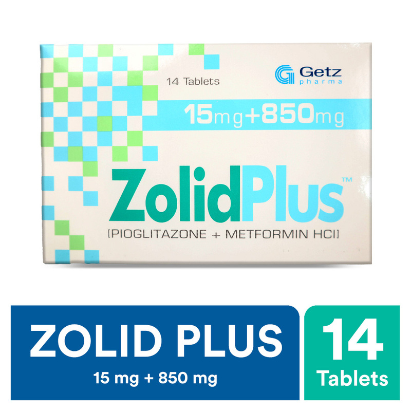 Zolid Plus 15/850mg Tablet