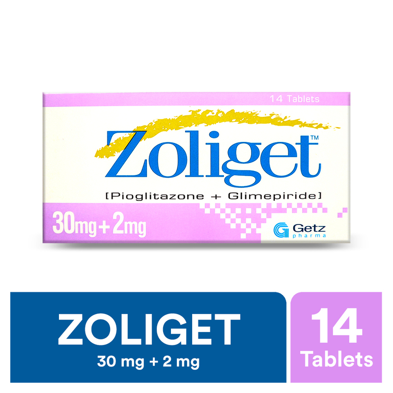 Zoliget 30mg/2mg Tablets