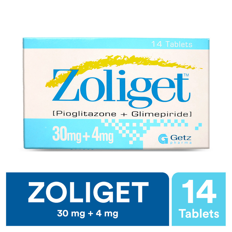 Zoliget 30mg/4mg Tablets