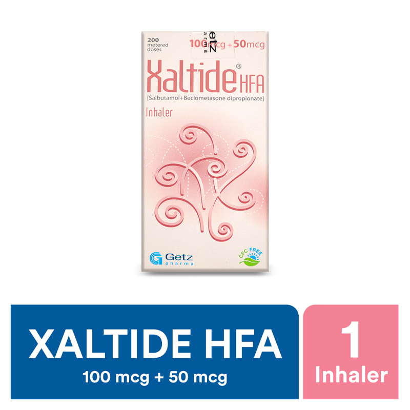 Xaltide HFA 100 MDI