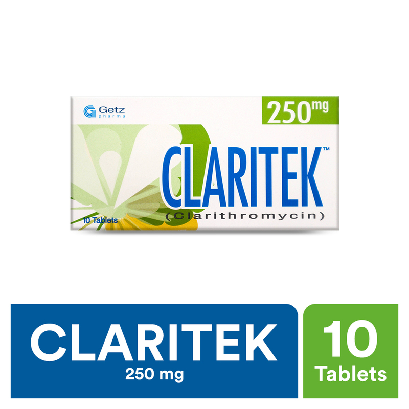 Claritek 250MG Tablet 10s