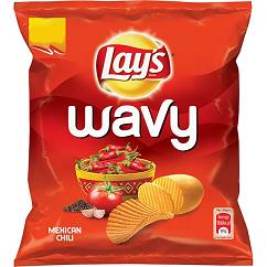 Lays Wavy Mexican Chilli 