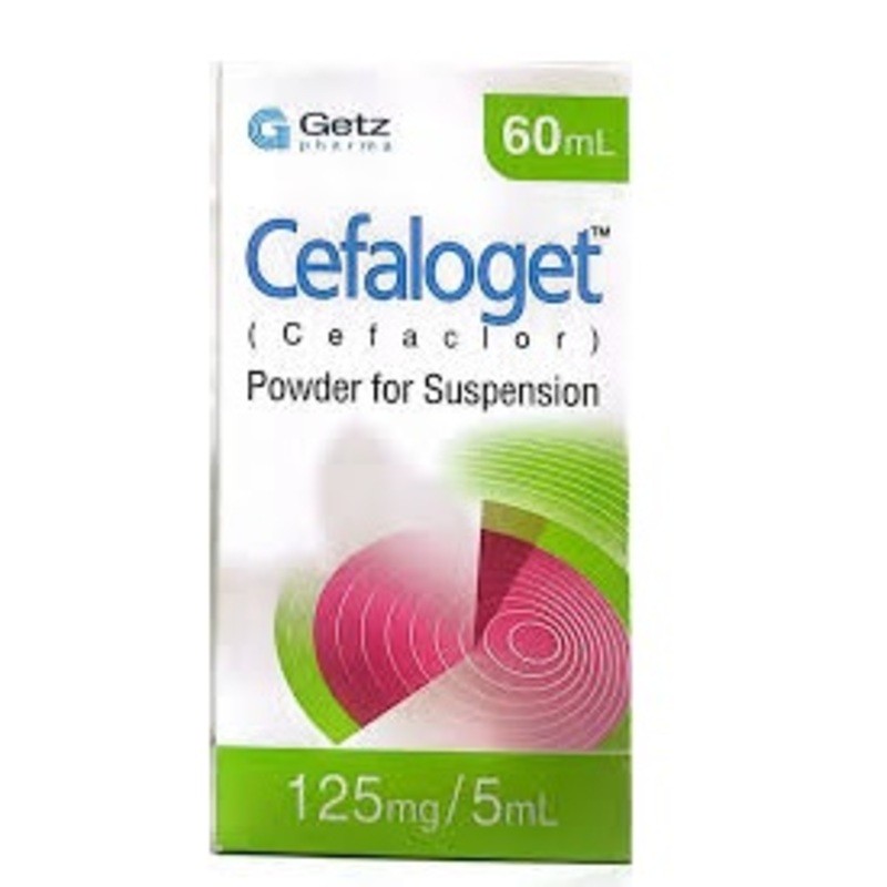 Cefaloget Suspension 125mg/5ml 60ML