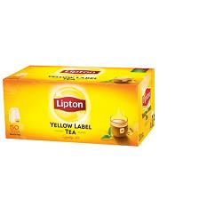 Lipton Yellow Label Black Tea bag 50s