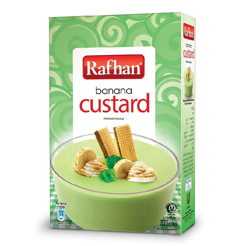 Rafhan Banana Custard 275GM