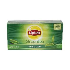 Lipton Green Tea Bag Plain 100gm 25s