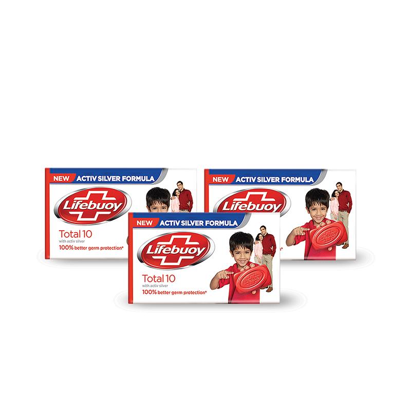 Lifebuoy Bar Total Trio 100gm