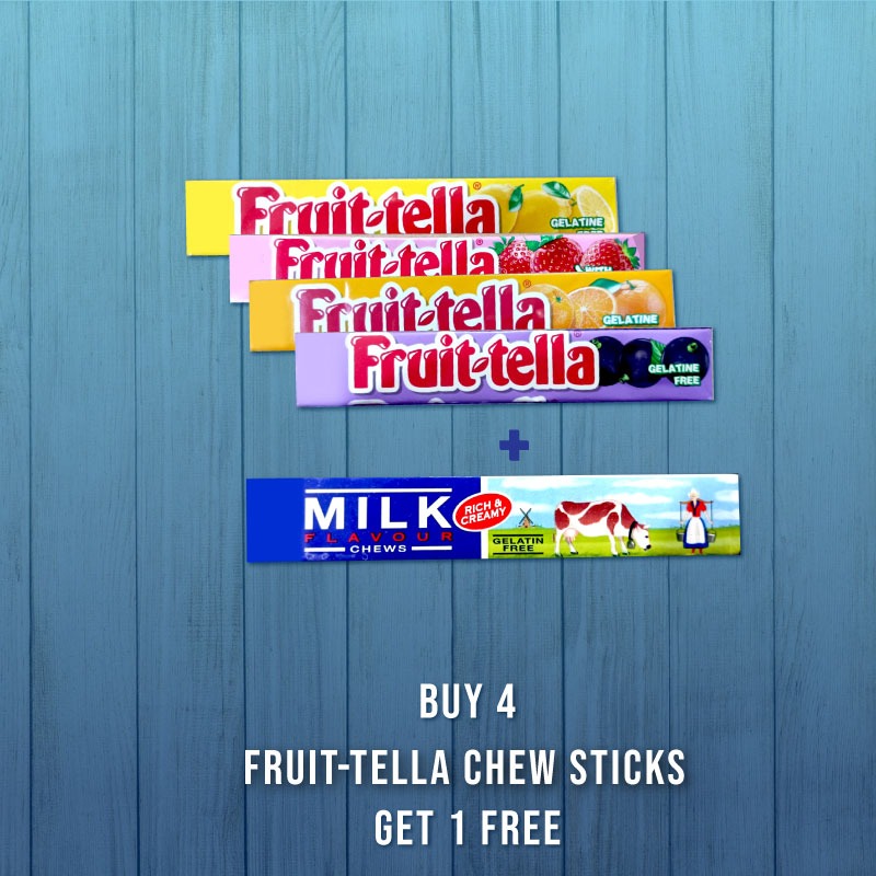 Fruit-tella Bundle (4+1)